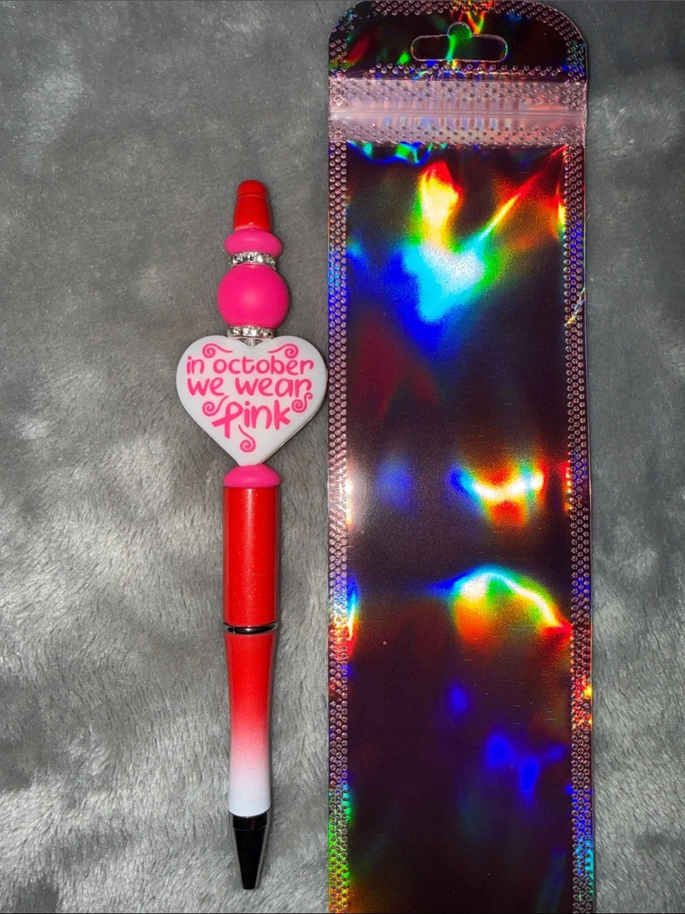 Pink Heart Pen 